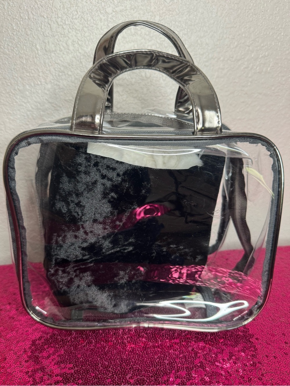 NEW w TAGS 🏷️ JUICY COUTURE 3-Piece Travel Cosmetic Bag & Toiletry Bottle Set - Picture 6 of 13